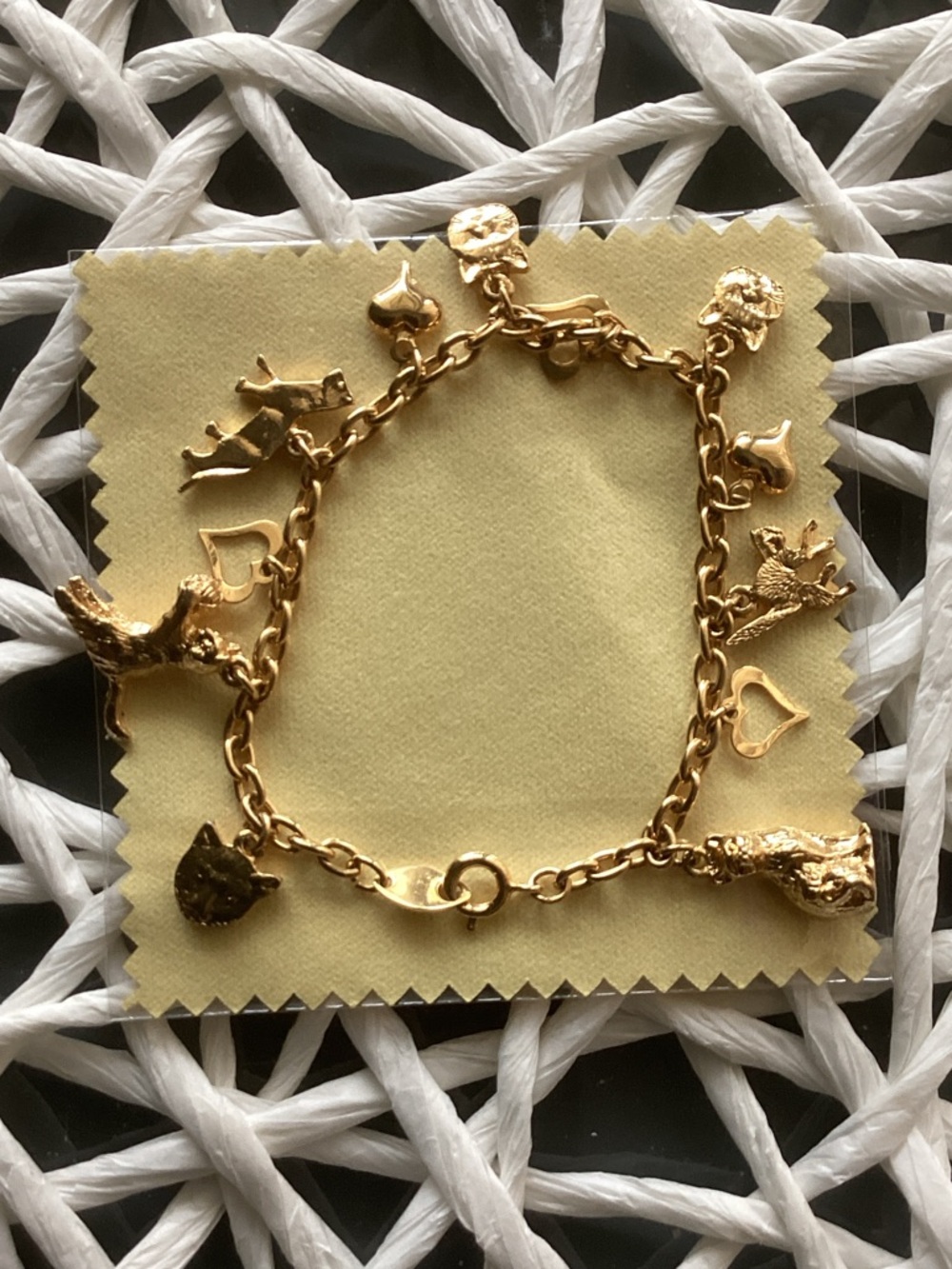 Gold Charm Bracelet - Women Jewelry